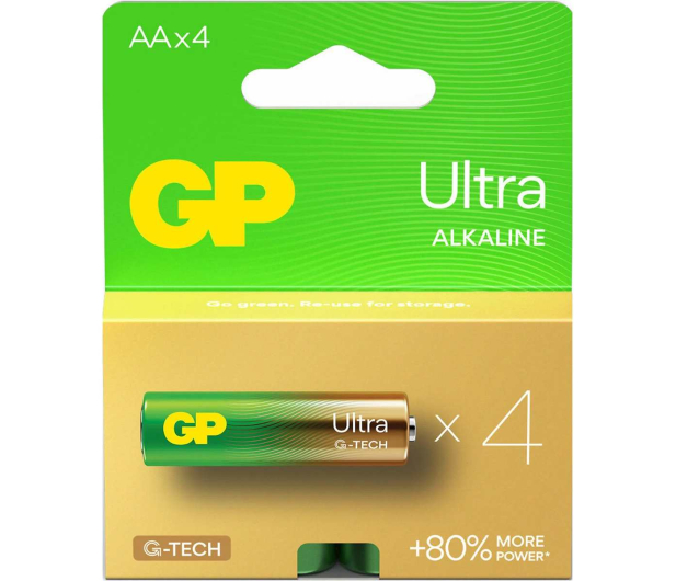 GP  Ultra AA/LR6; 1,5V (4 sztuki) - 1283056 - zdjęcie